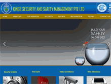 Tablet Screenshot of kings-security.com.sg